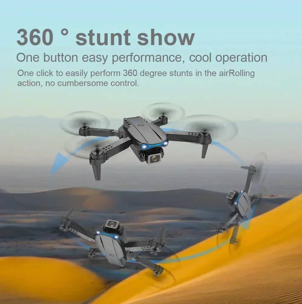 New E99Pro RC Drone 4K Profess - Drone Camera Wide Angle recension och pris