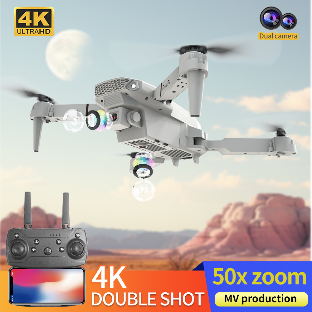 2026 NEW E88 Professional HD 4 - Drone Camera Wide Angle recension och pris