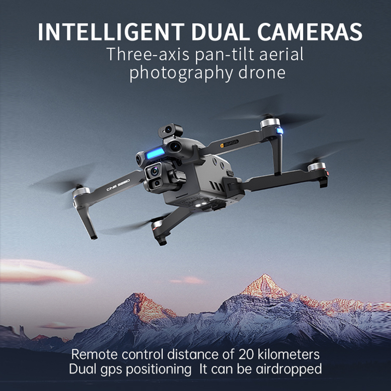 2026 New 8K Dual Camera Drone  - Drone Camera Mount recension och pris