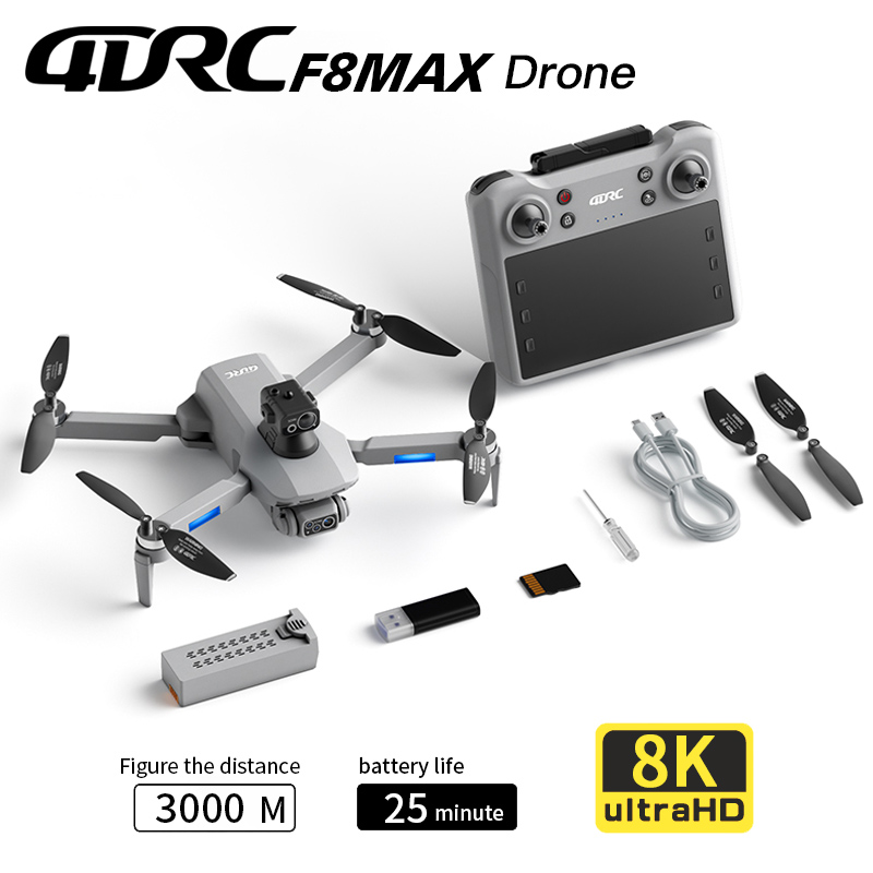 F8 MAX GPS Drone Professional  - Drone Camera Mount recension och pris
