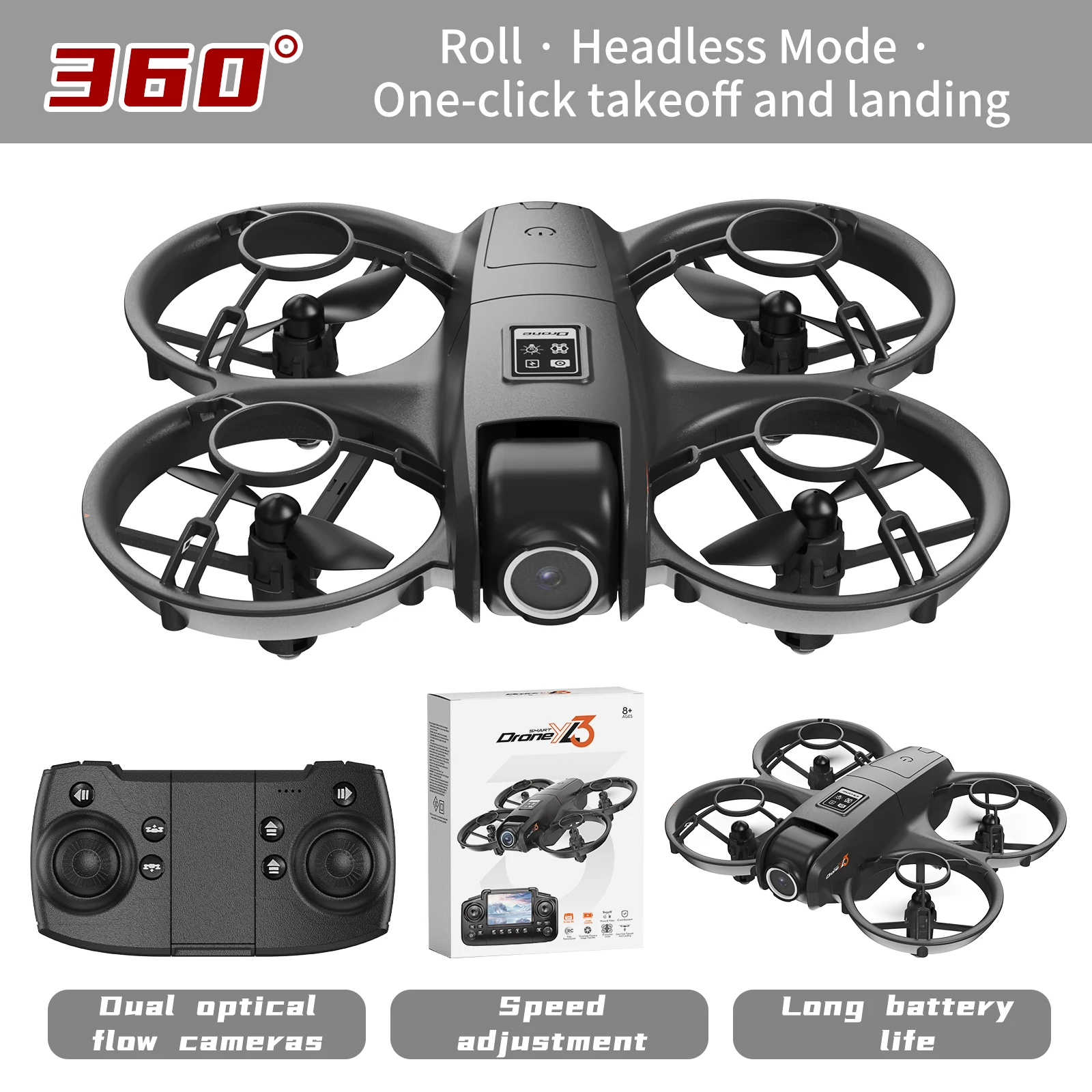 New YL3 RC Drone 8K 1080P Wide - Drone Camera Wide Angle recension och pris
