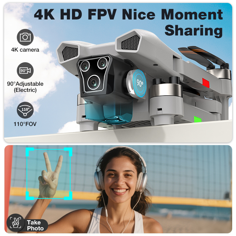 NEW Hot L017 Pro Drone Brushle - Drone Camera Mount recension och pris